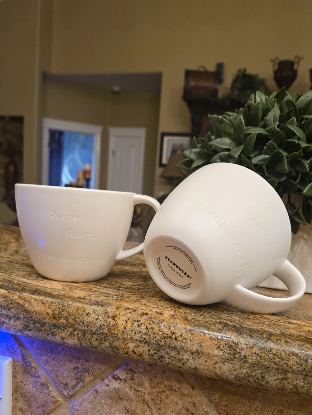 Starbucks Set Of 2 White Cup